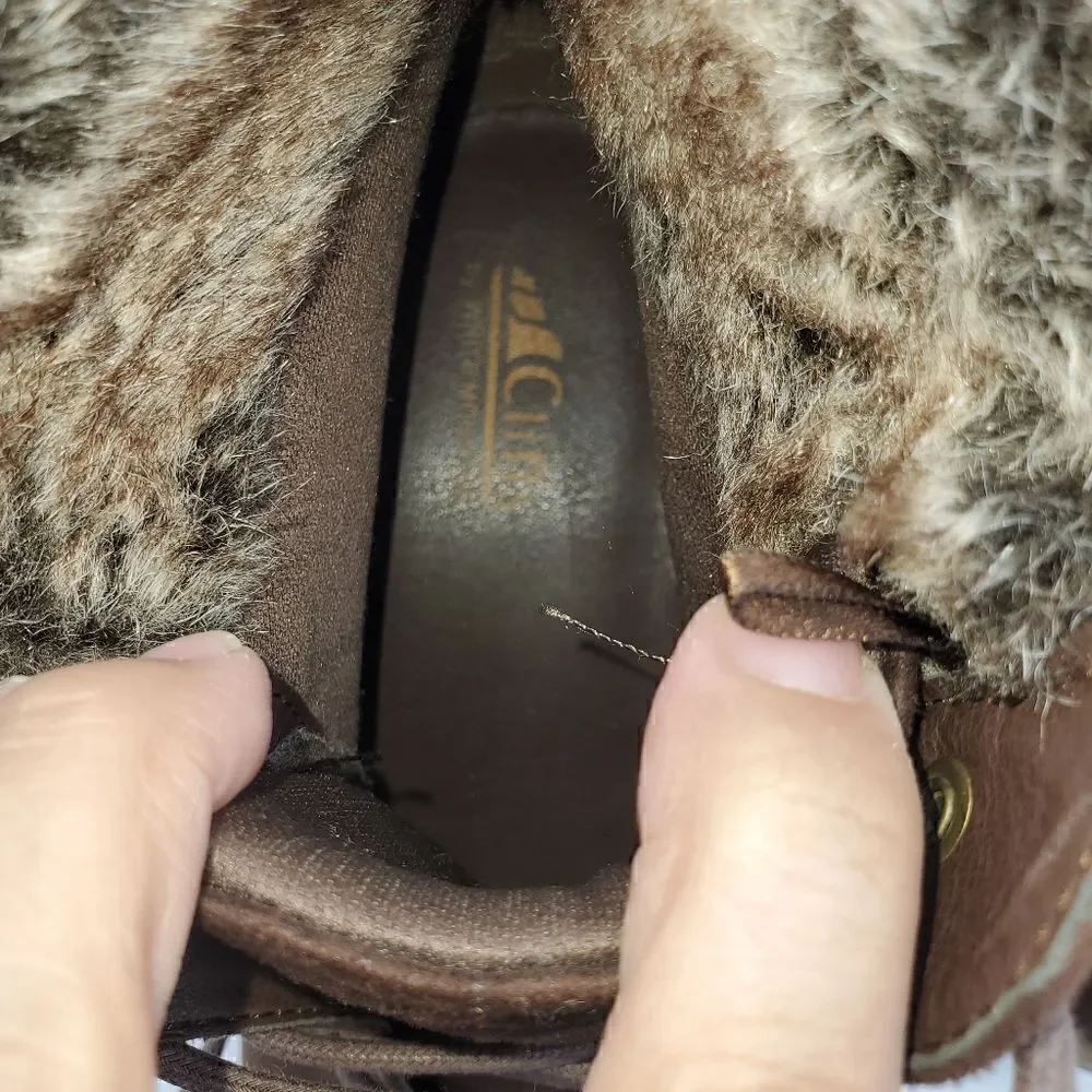 Cliffs By White Mountain Pearson Ankle Boot Women's Size 10 Brown